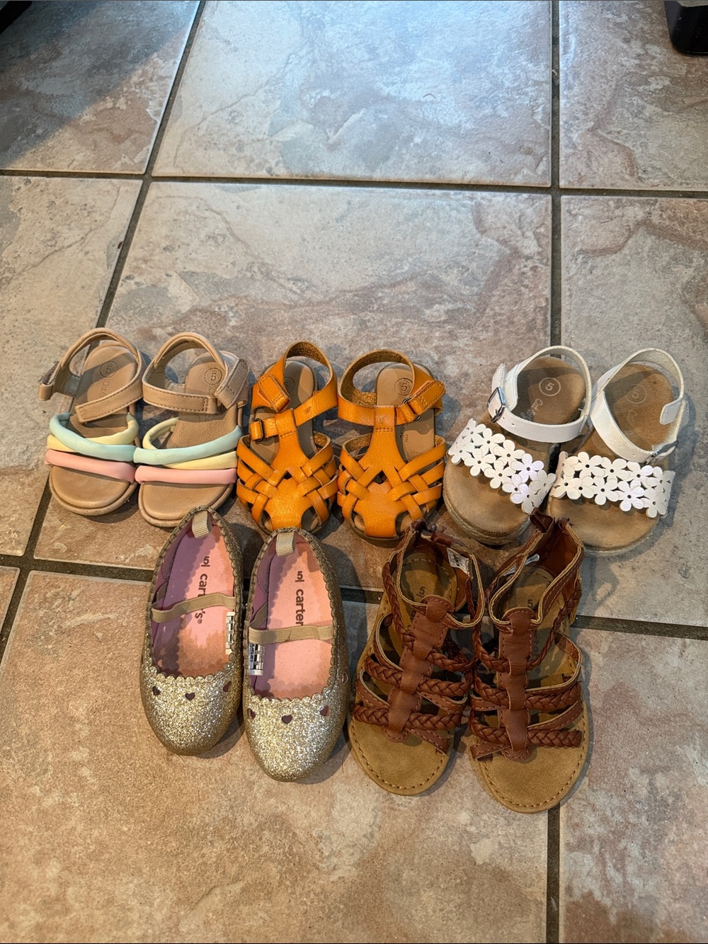 Kids Sandals Size 5